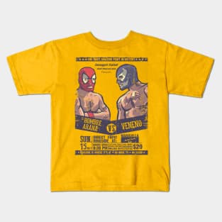 Super Luchadores -3 Kids T-Shirt